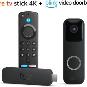 Amazon Fire TV Stick 4K (newest model) with AI-powered Fire TV Search, Wi-Fi 6, stream over 1.8 million movies and shows, free & live TV
