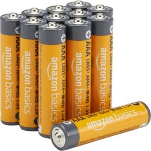 Amazon Basics 108 Super Value Pack Alkaline Batteries 48 x AA + 36 x AAA + 8 x C + 8 x D + 8 x 9 Volt